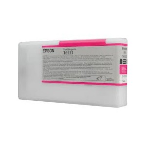 Epson T653300 Vivid Magenta Stylus Pro4900 Ultrachrome Ink 200ml
