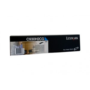Lexmark C935 Genuine Cyan Toner C930H2CG