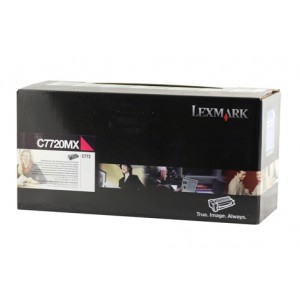 Lexmark C772 Magenta Extra High Yield Prebate Toner C7720MX