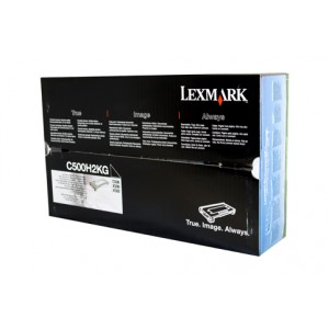 Lexmark C500 X500 X502 Black High Yield Genuine Toner