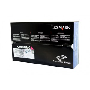 Lexmark C500 X500 X502 Magenta High Yield Genuine Toner
