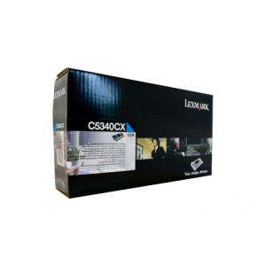 Lexmark C534 Cyan Prebate Extra High Capacity Genuine Toner