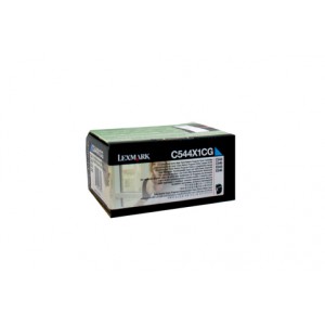 Lexmark C544 X544 Cyan Extra HY Prebate Toner 