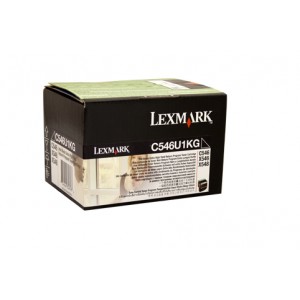 Lexmark C546 X546 Black Extra HY Prebate Genuine Toner 