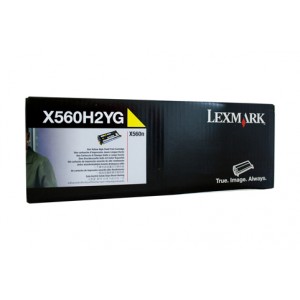 Lexmark X560N Yellow Genuine HY Toner X560H2YG