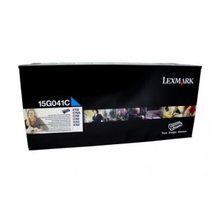 Lexmark C752 C760 C762 X762 Cyan Prebate Toner 15G041C