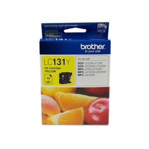 Brother LC131 Genuine Yellow Ink