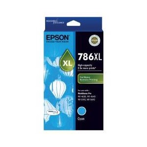 Epson Genuine 786XL Cyan Ink Cartridge