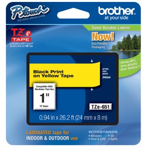 Brother TZE-651 Labelling Tape