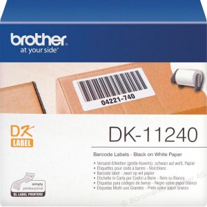Brother DK11240 White Roll