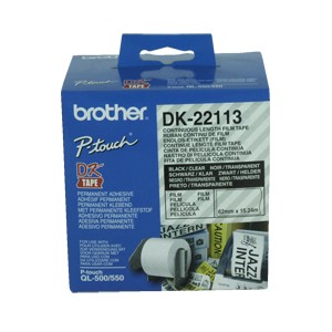 Brother DK22113 White Roll