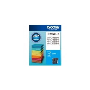 Brother LC235XL Cyan Ink Cartridge - 1,200 pages