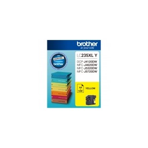 Brother LC235XL Yellow Ink Cartridge - 1,200 pages