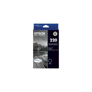 Epson 220 Genuine Black Ink Cartridge Standard Yield
