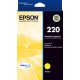 Epson 220 Genuine Yellow Ink Cartridge Standard Yield