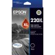 Epson 220 Genuine HY Black Ink Cartridge Standard Yield
