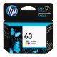 HP No. 63 Colour Ink Cartridge - 165 pages