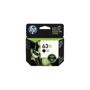 HP No. 63XL Black Ink Cartridge - 480 pages