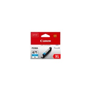 Canon Genuine CLI671XL Cyan Ink Cartridge
