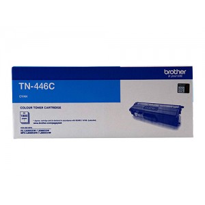 Brother Genuine TN446 Cyan Extra High Yield Toner 
