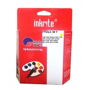 Brother LC39 Compatible Yellow Ink