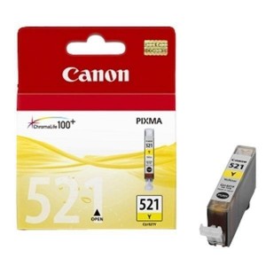 Canon Genuine CLI521 Yellow Ink Cartridge