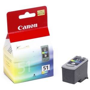 Canon Genuine CL51 Tri-Colour Ink Cartridge