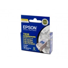 Epson Genuine T038 Black Ink Cartridge