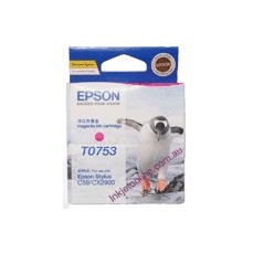 Epson Genuine T0753 Magenta Ink Cartridge