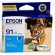 Epson Genuine 91N Cyan Ink Cartridge